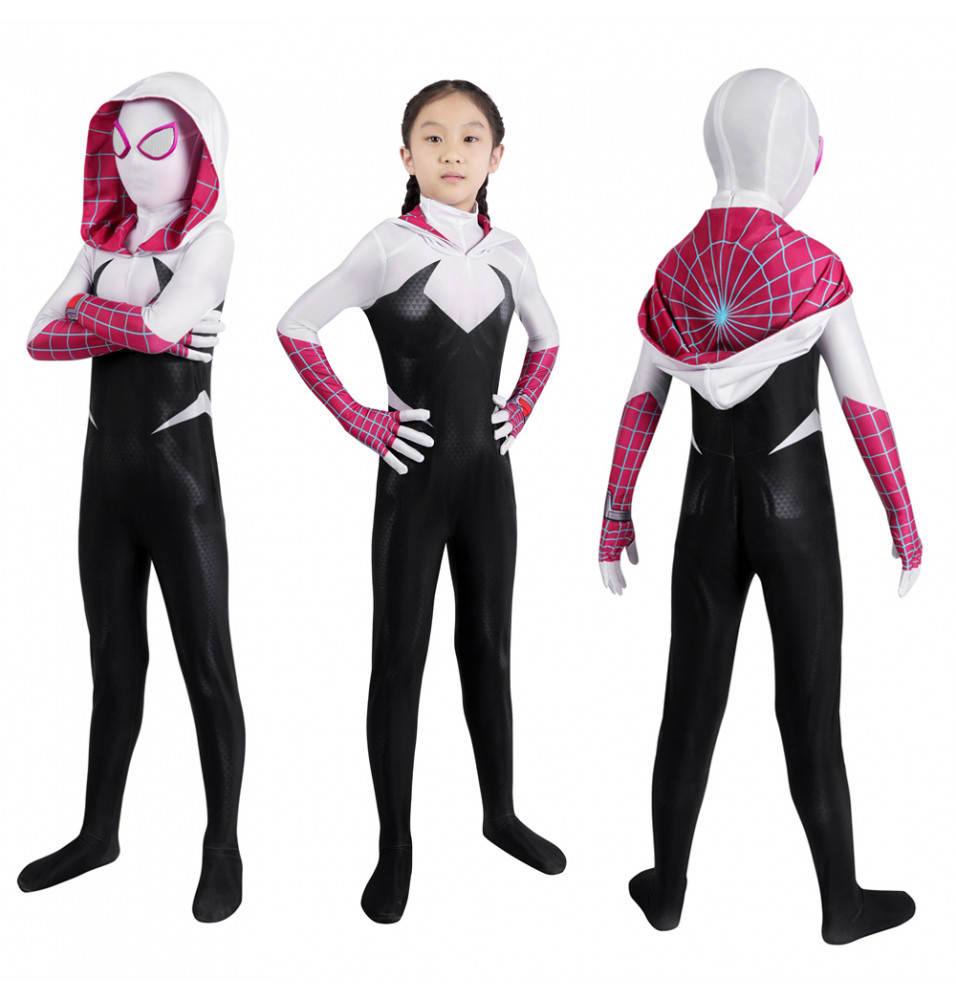 Spider-Man Across The Spider-Verse Gwen Kids Jumpsuit