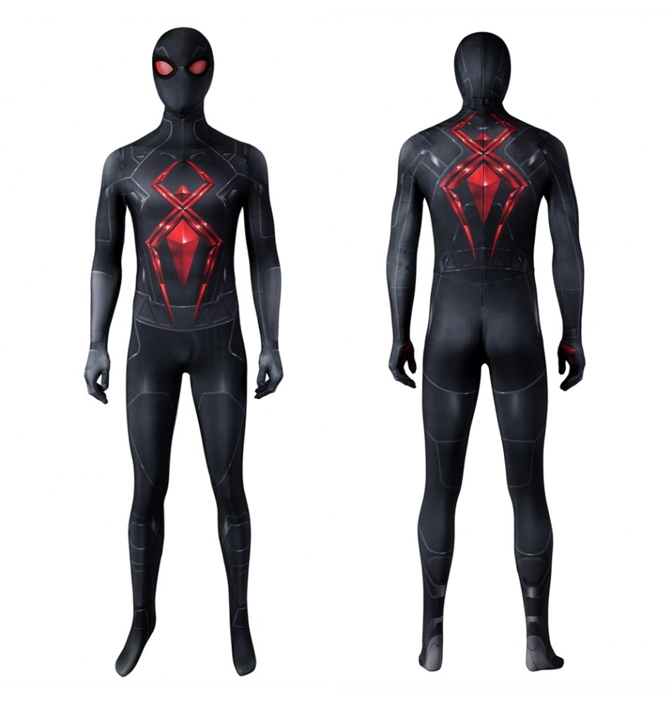 Spider-Man Dark Suit Cosplay Jumpsuit