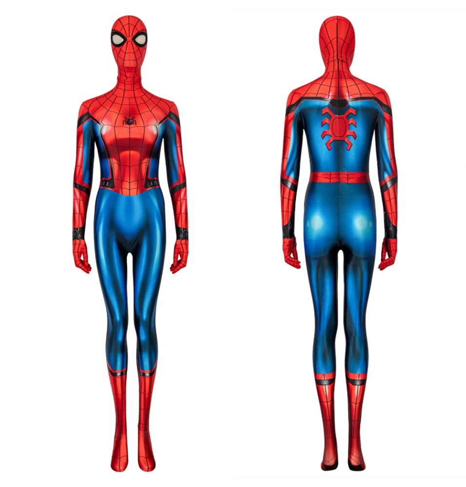 Spider-Man Far From Home Peter Parker Female 3D Jumpsuit