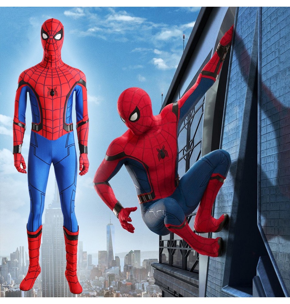 Spider Man Homecoming Spiderman Cosplay Costume Deluxe