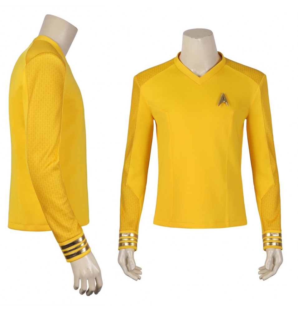 Star Trek Strange New Worlds Captain Christopher Pike Cosplay Costume