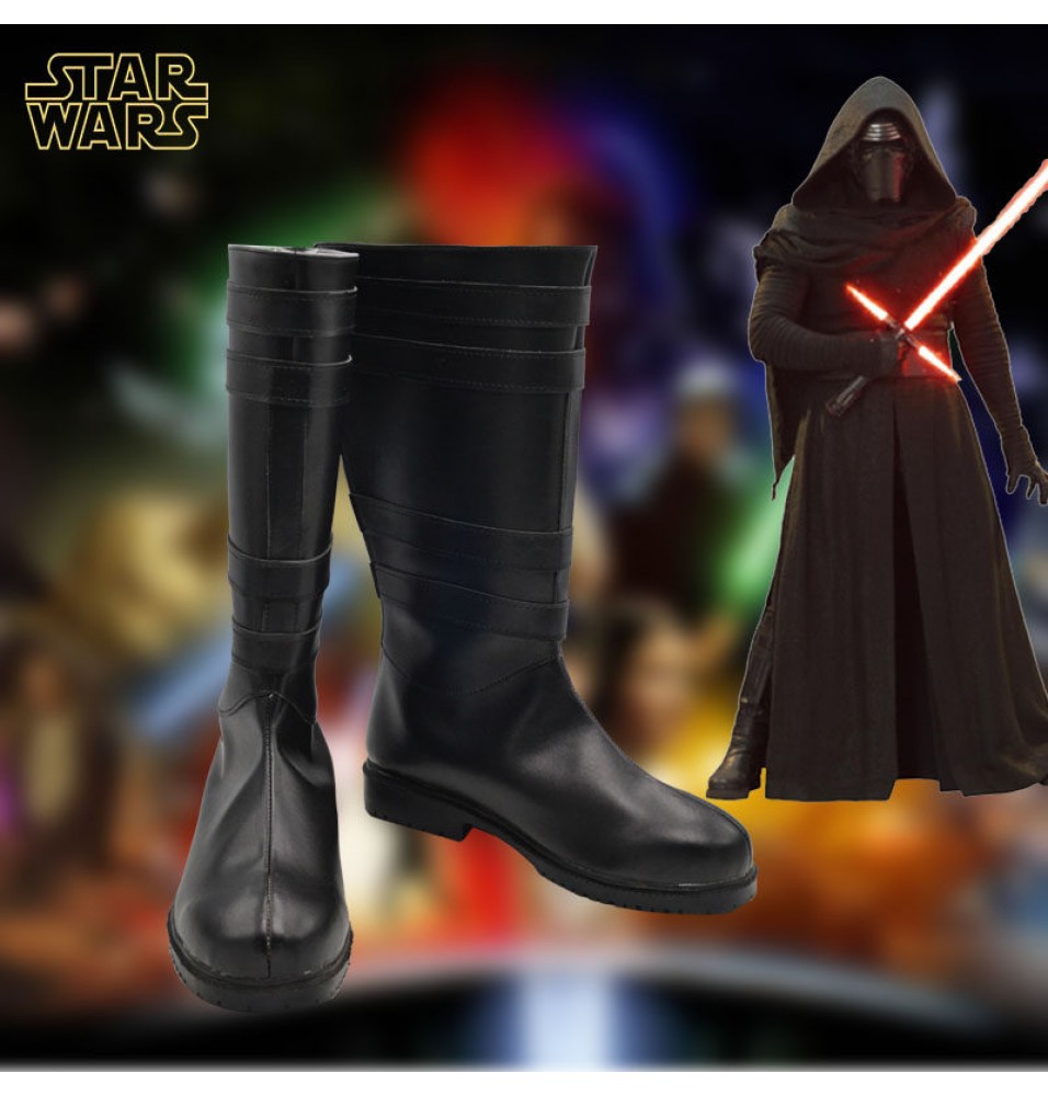 Star Wars The Force Awakens Kylo Ren Ben Solo Cosplay Boots