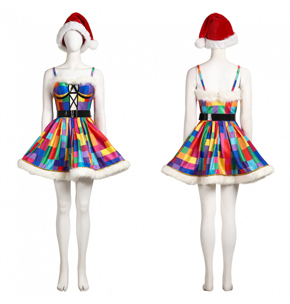 Starry Christmas Female Cosplay Costume