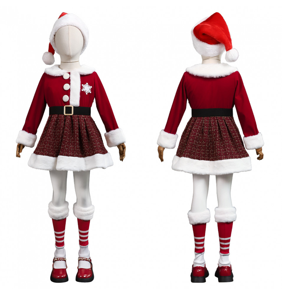 Starry Christmas Kids Cosplay Costume
