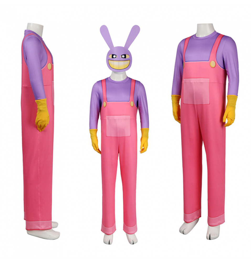 The Amazing Digital Circus Jax Kids Cosplay Costume