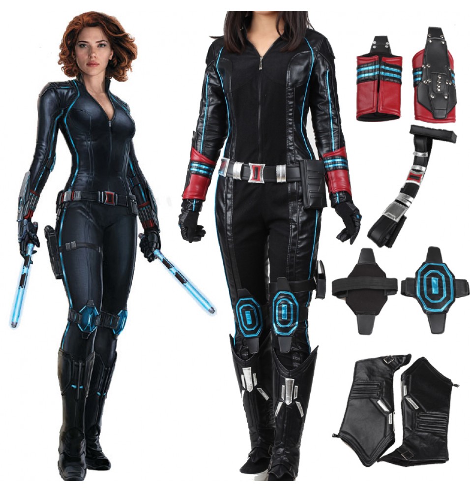 Avengers Infinity War Black Widow Costume Natasha Romanoff ...