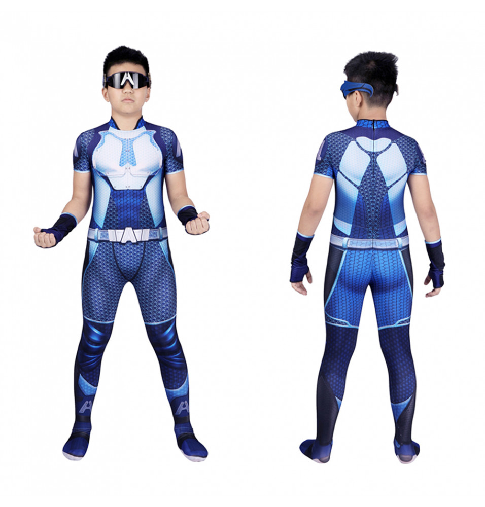The Boys A-train Cosplay 3D Kids Jumpsuit