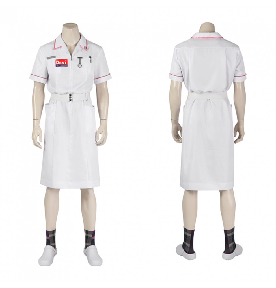 The Dark Knight Joker Nurse Suit Cosplay Costume