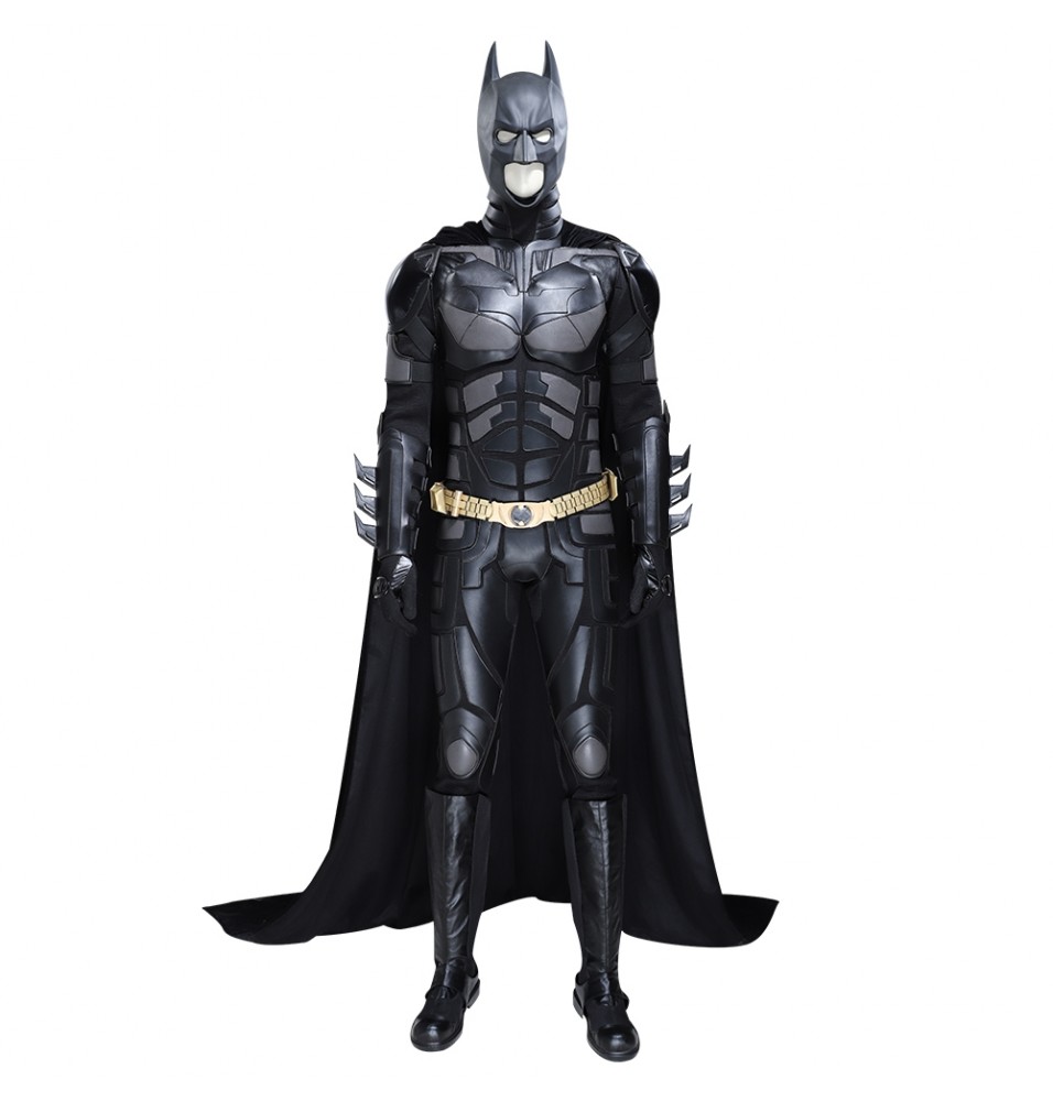 The Dark Knight Rises Batman Cosplay Costume Deluxe Version