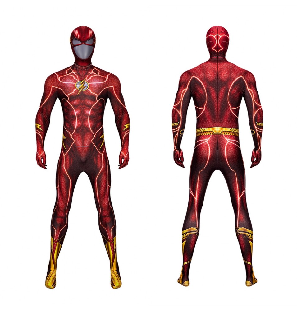 The Flash 3D Cosplay Jumpsuit