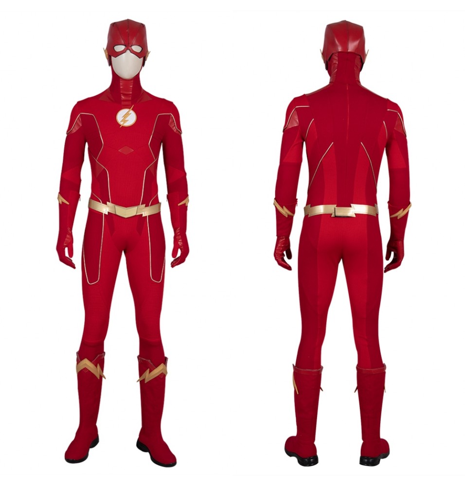The Flash 6 Barry Allen Cosplay Costume