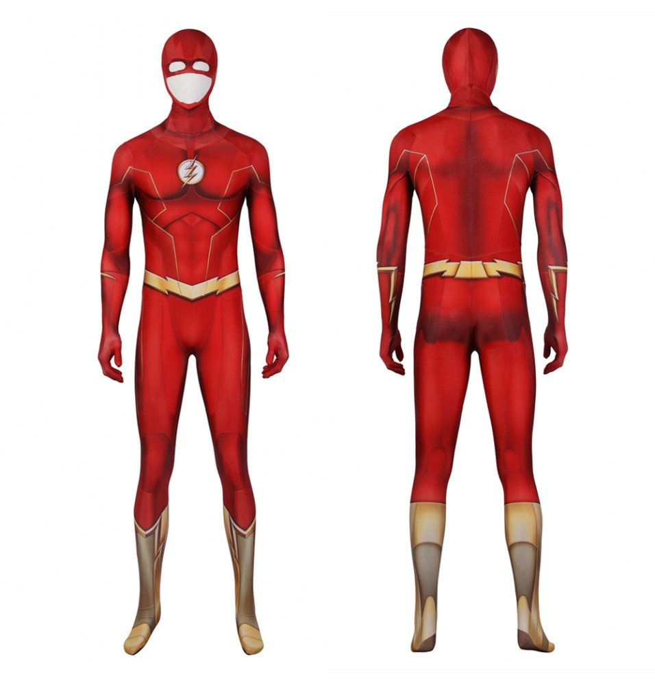 The Flash 8 Barry Allen Flash Jumpsuit