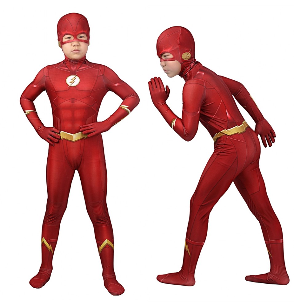 The Flash Season 5 Barry Allen Kids Jumpsuit