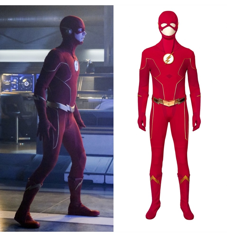The Flash Season 6 Barry Allen Costume Cosplay Outfit