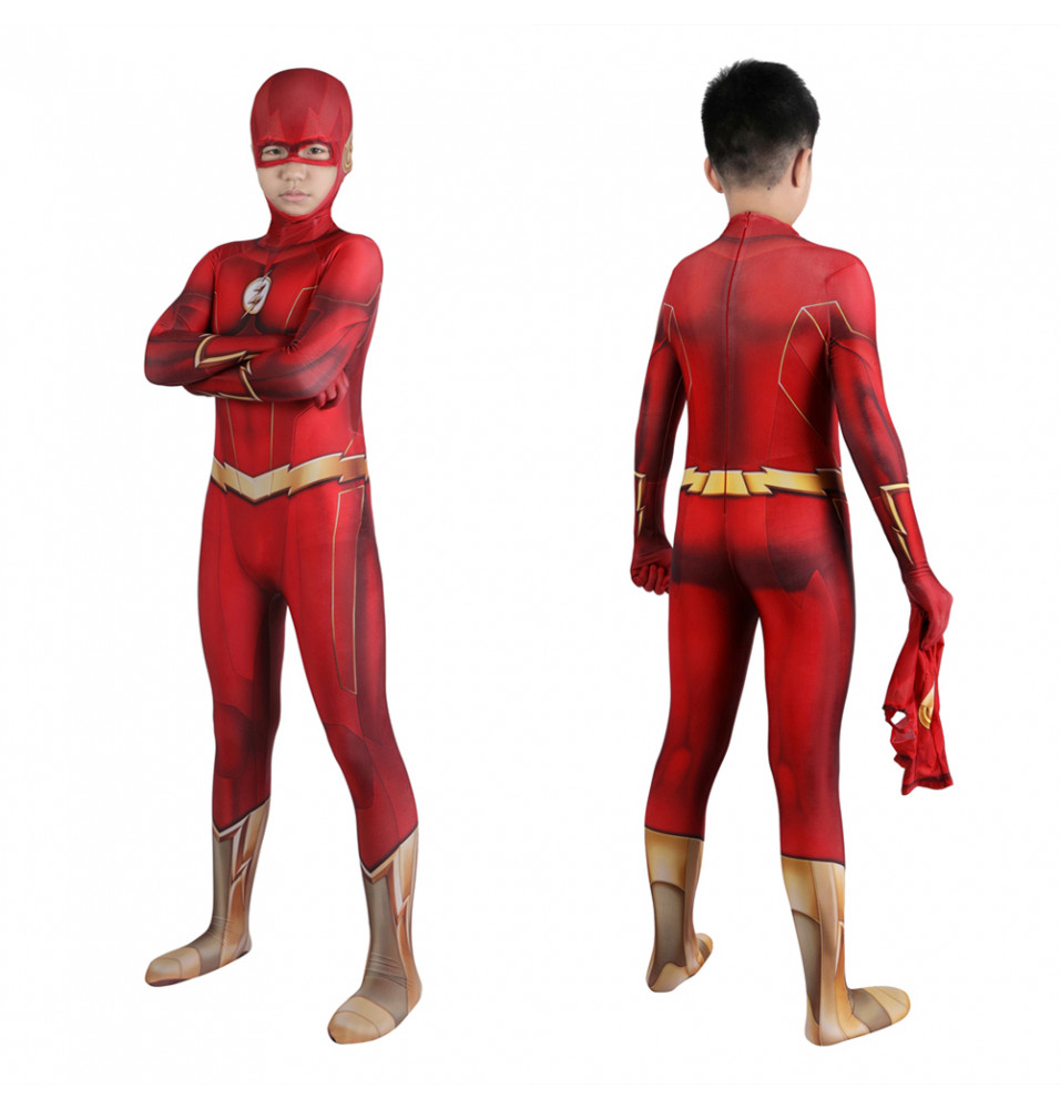 The Flash Season 8 Barry Allen Flash Kids Jumpsuit