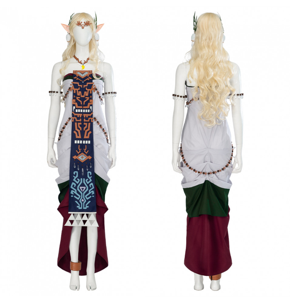 The Legend of Zelda Tears of the Kingdom Queen Sonia Cosplay Costume