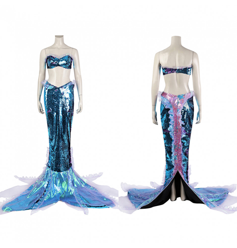The Little Mermaid Ariel Cosplay Fishtail Dress