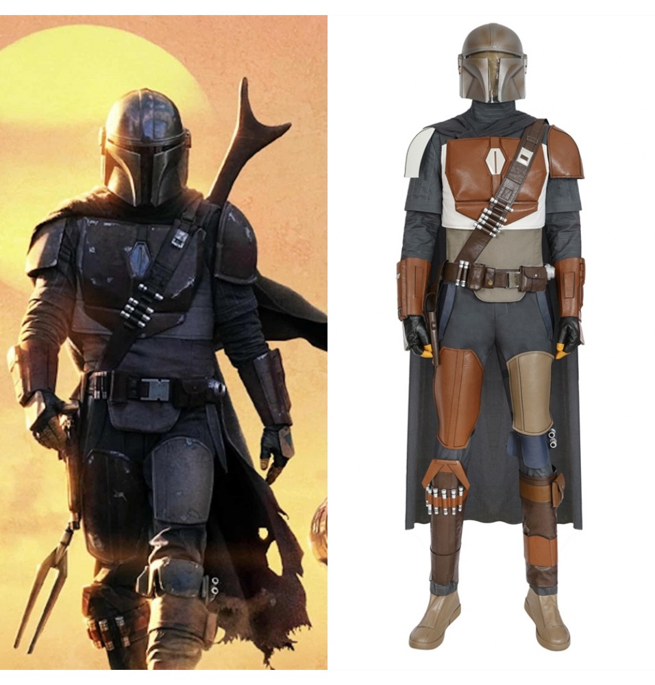 The Mandalorian Cosplay Costume Deluxe Full Set