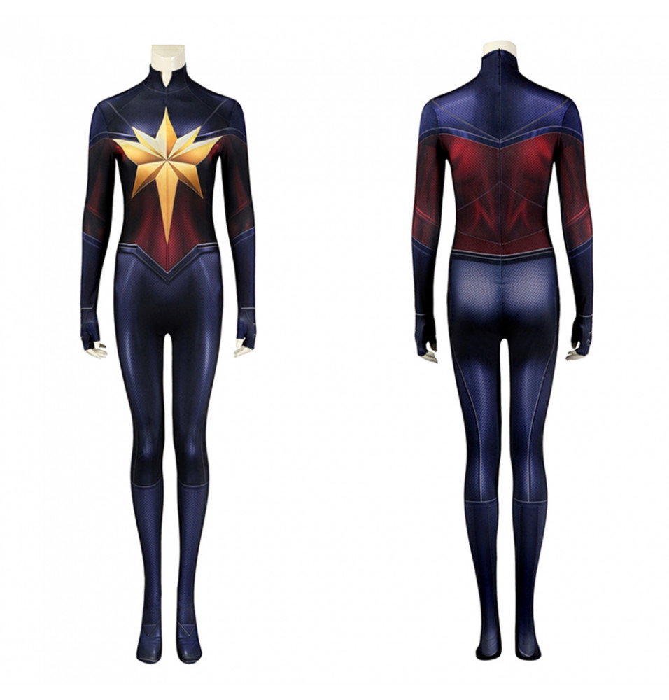The Marvels Captain Marvel Carol Danvers Jumpsuits