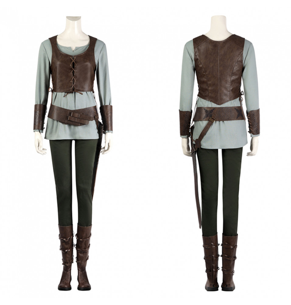 The Witcher Season 3 Ciri Cosplay Costume