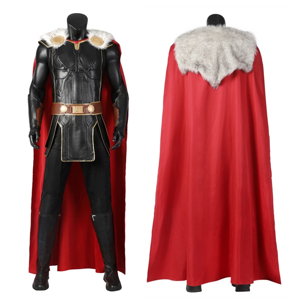 Thor Love and Thunder Thor Black Fighting Suit Cosplay Costume