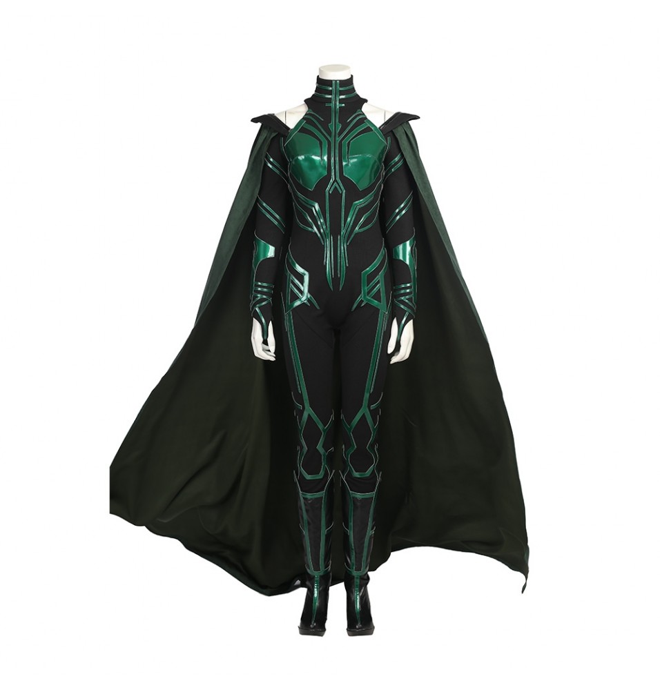 Thor Ragnarok Hela Cosplay Costume Outfit