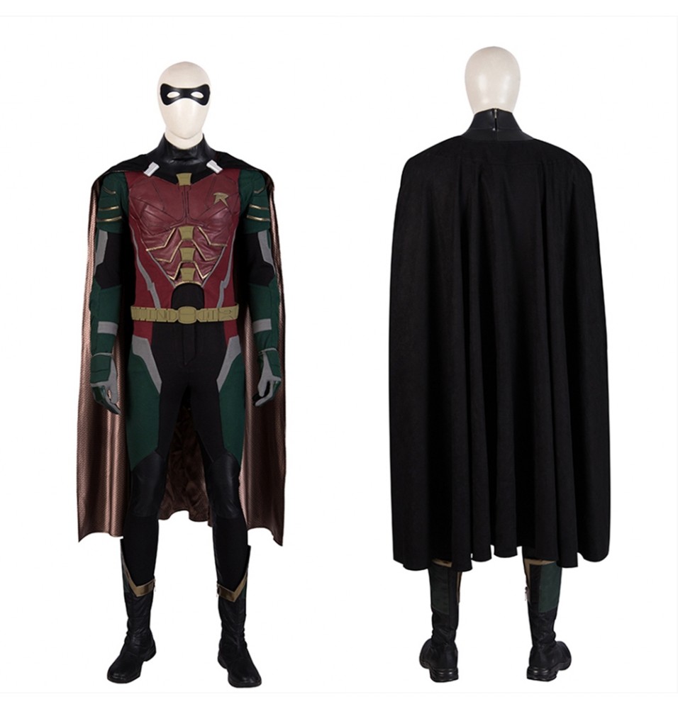 Titans Robin Cosplay Costume Deluxe Version