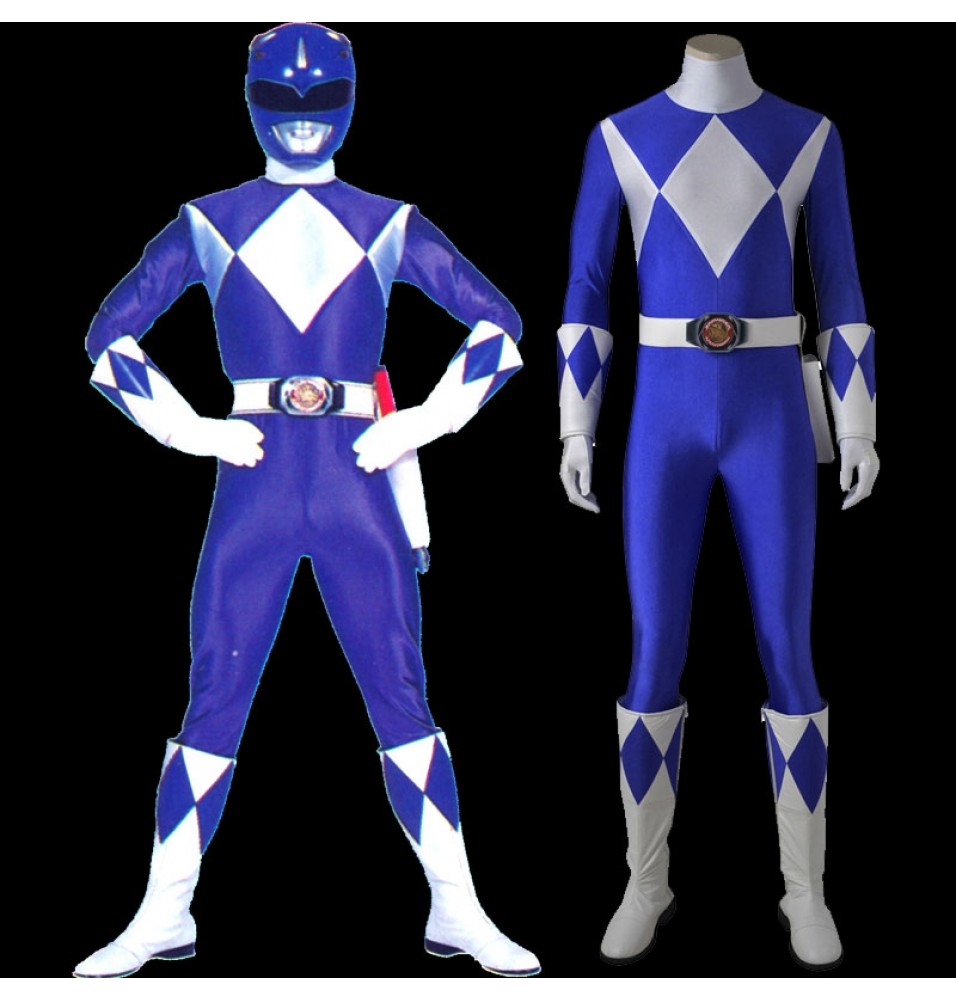 Tricera Ranger Cosplay Costume Power Rangers Tricera Jumpsuit Uniform