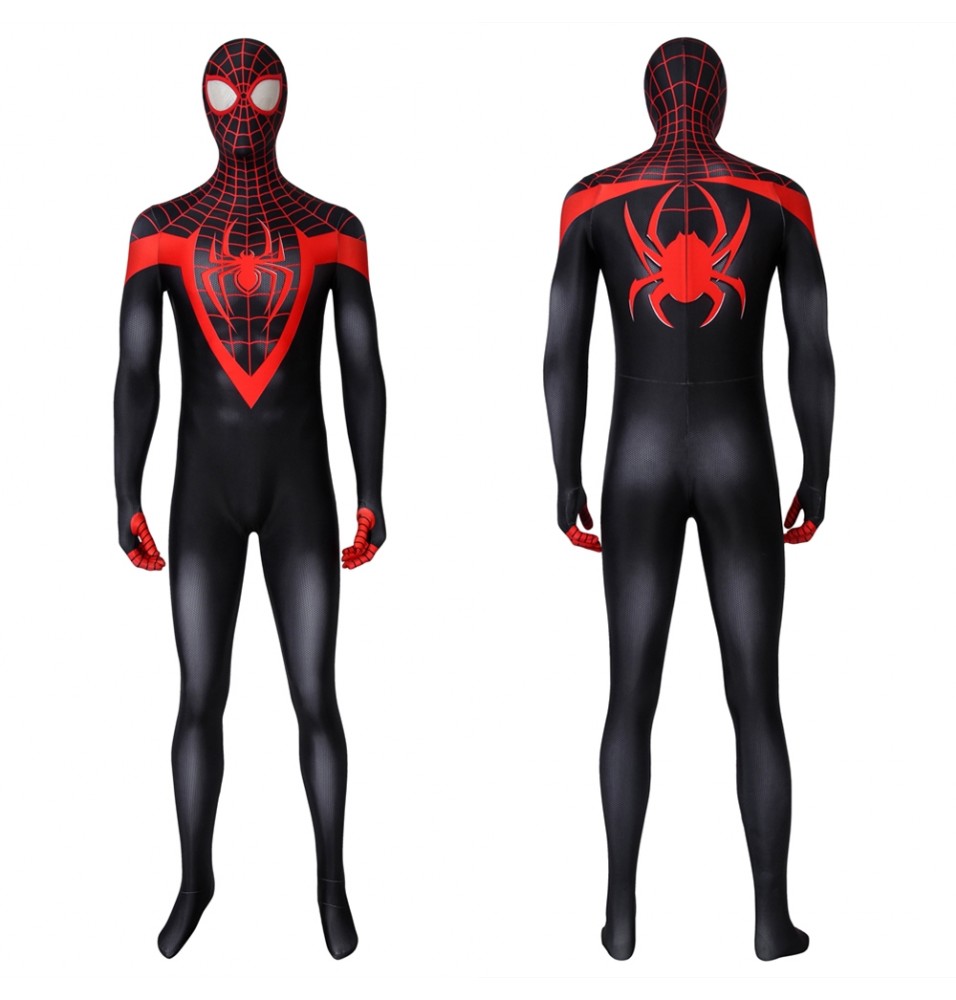 Ultimate Spider-Man Miles Morales 3D Jumpsuit Zentai