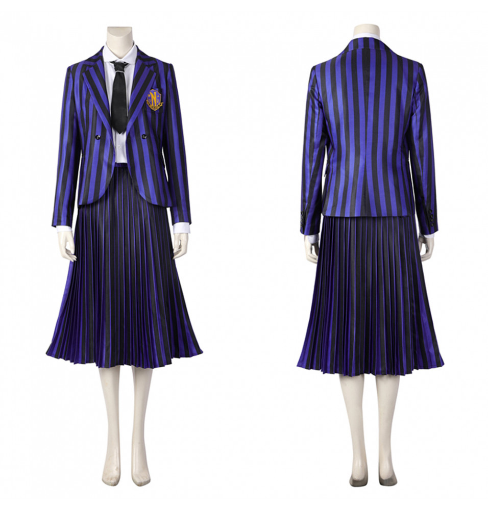 Wednesday Nevermore Academy Enid Sinclair Bianca Barclay Cosplay Costume